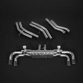Capristo Porsche 536 Cayenne Turbo/Turbo E-Hybrid/GTS (19+) - Valved Exhaust with Mid-Silencer Delete and Carbon Tips (CES3)